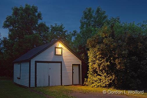 Lockmaster's Garage_11702-10.jpg - Photographed along the Rideau Canal Waterway at Smiths Falls, Ontario, Canada.
